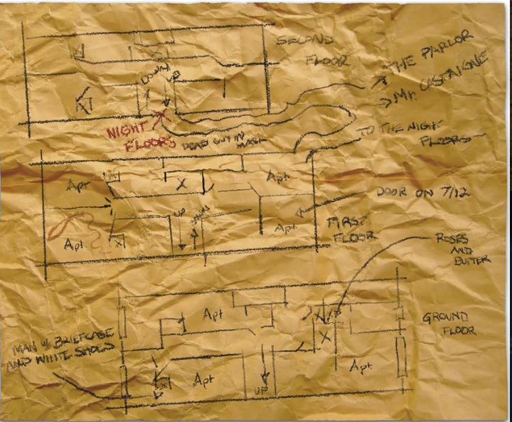 Night Floors Map